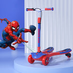 画像をギャラリービューアに読み込む, Marvel  Spiderman Frog Kid Scooter 21522
