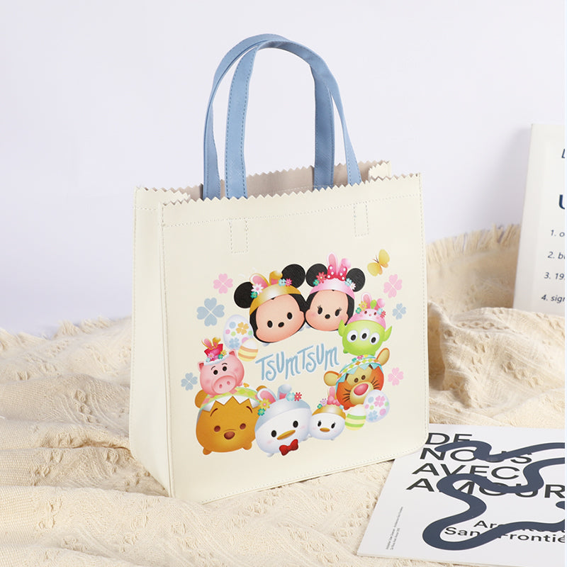 Disney Lotso TsumTsum Large Capacity Tote Bag Cute One Shoulder Bag Girls