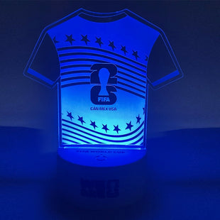FWC26 ACRYLIC LAMP WITH CHANGING LIGHT FWL9