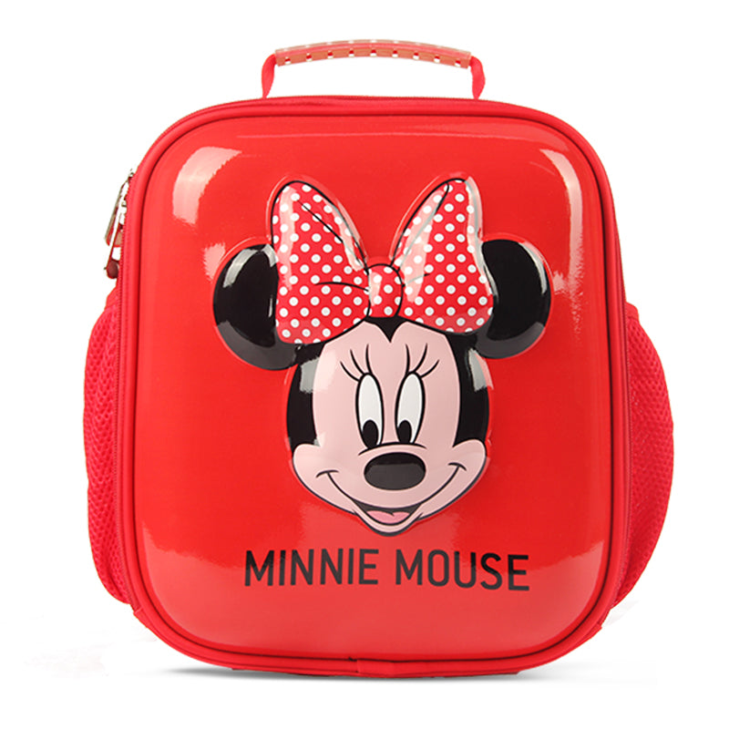 Disney Mickey Minnie Squared-shape Hardshell Backpack For Children DHF20295-A/DHF20295-B