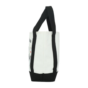 Disney Mickey Canvas Handbag Capacity Bento Lunch Box Bag Shopping Bag Handbag