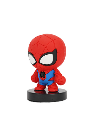 Marvel Spider-Man Cartoon Cute Keychain Pendant Pedestal