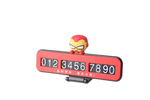 Load image into Gallery viewer, Marvel Iron Man 2024 New Car Accessories Parking Tag 20040-I
