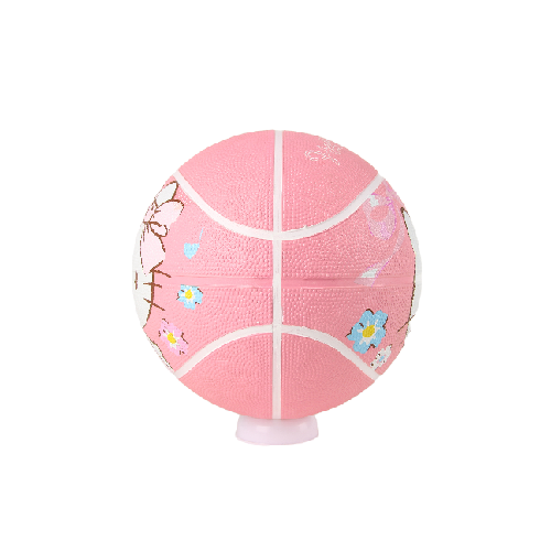 Hello Kitty Rubber Basketball Outdoor Indoor Size 3/5 Game Basket Ball