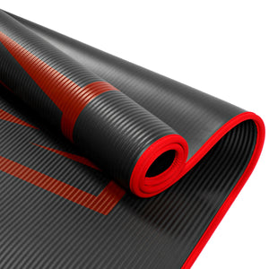 Marvel NBR yoga mat with fabric binding soft Extra Thick Yoga Mat for Women Men Kids, Workout Mat with Carrying Strap for Yoga, Pilates and Floor Exercises