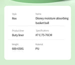 画像をギャラリービューアに読み込む, DISNEY REX PU MOISTURE ABSORBING BASKETBALL 7#
