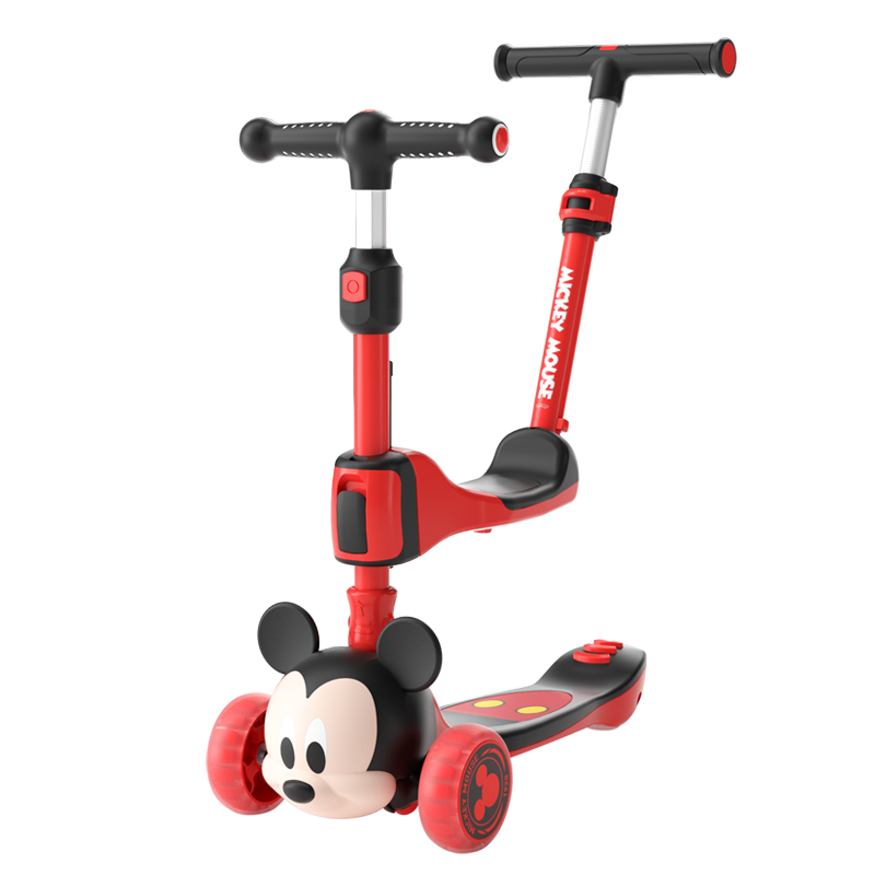 ディズニーミッキー3Dキッズスクーター2in1/3in1 21339