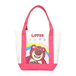 画像をギャラリービューアに読み込む, Disney Lotso Canvas Handbag Capacity Bento Lunch Box Bag Shopping Bag Handbag
