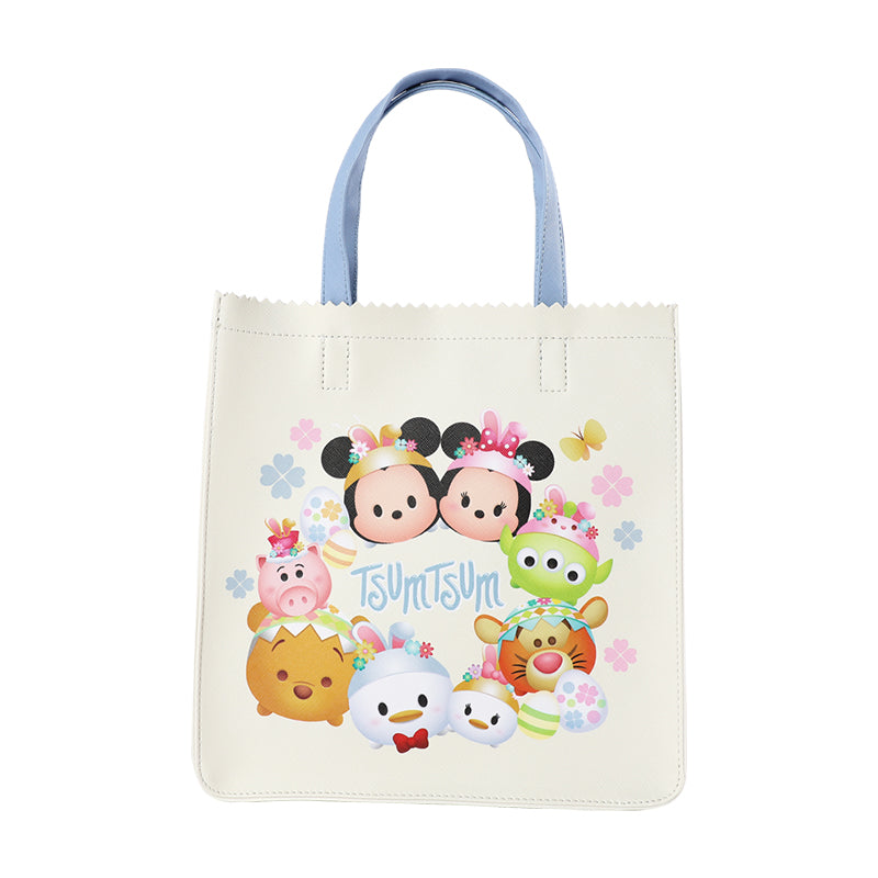 Disney Lotso TsumTsum Large Capacity Tote Bag Cute One Shoulder Bag Girls