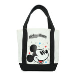 画像をギャラリービューアに読み込む, Disney Mickey Canvas Handbag Capacity Bento Lunch Box Bag Shopping Bag Handbag
