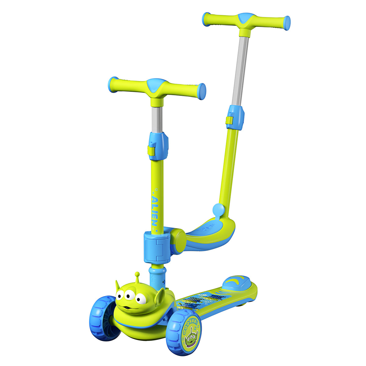 ディズニーエイリアン3Dキッズスクーター2in1/ 3in1 22962