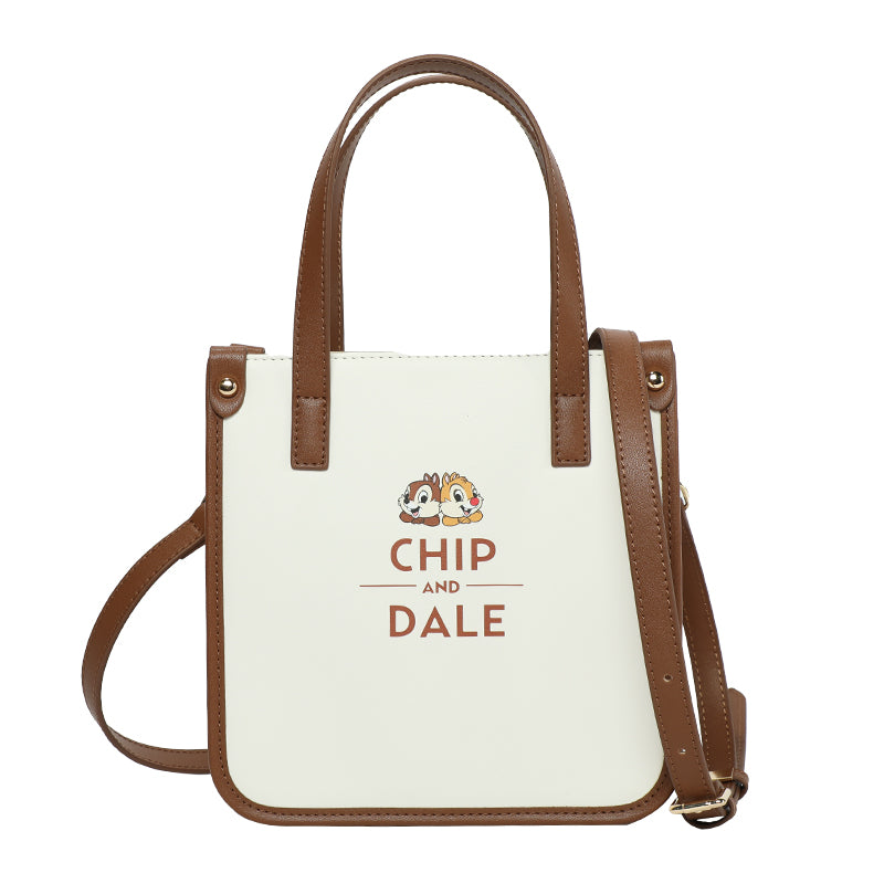 Disney Chip&Dale Backpack Cartoon Cute Fashion PU Bag Luxury Bag OOTD Style DH22168-CD2