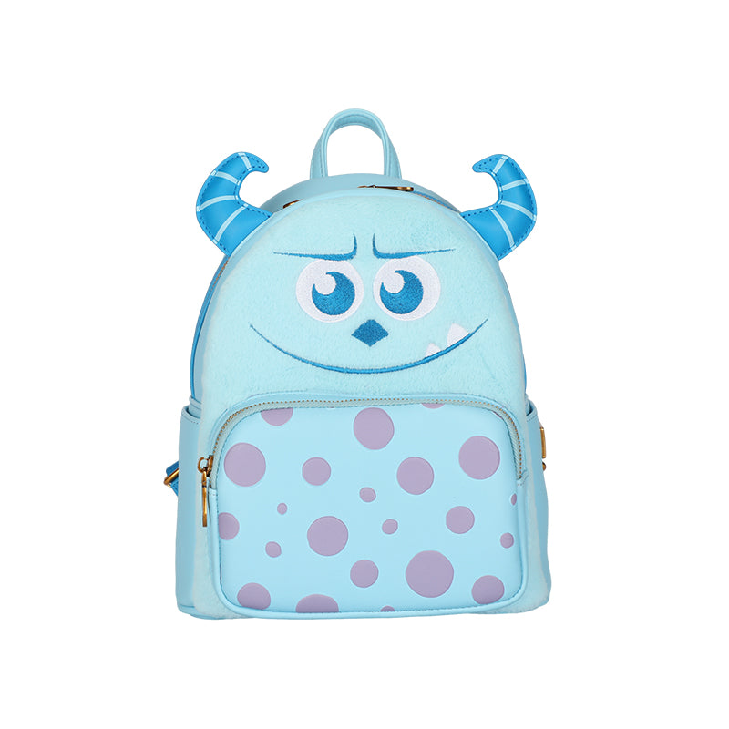 Disney Monsters University James P. Sullivan Backpack Cartoon Cute Fashion PU Bag Luxury Bag OOTD Style DHF23862-MI