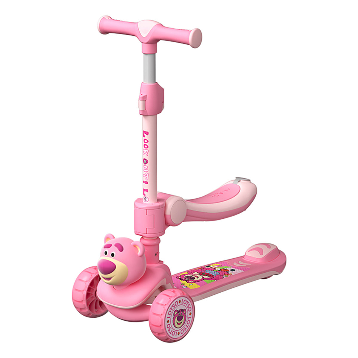 Disney  Lotso 3D Kids Scooter 2in1/ 3in1  22892