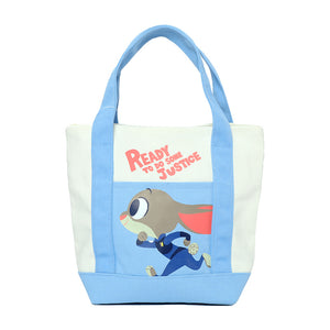 Disney Judy Canvas Handbag Capacity Bento Lunch Box Bag Shopping Bag Handbag
