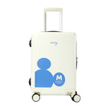 Load image into Gallery viewer, Disney Mickey Black/White Traveling Suitcase 20‘’/24‘’ DH22557-A17/DH22558-A17
