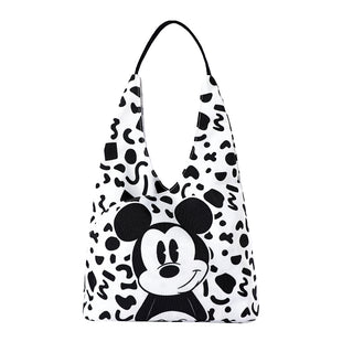 Disney Lotso Mickey Side Shoulder Handbag Cartoon Cute Canvas Bag DHF23807