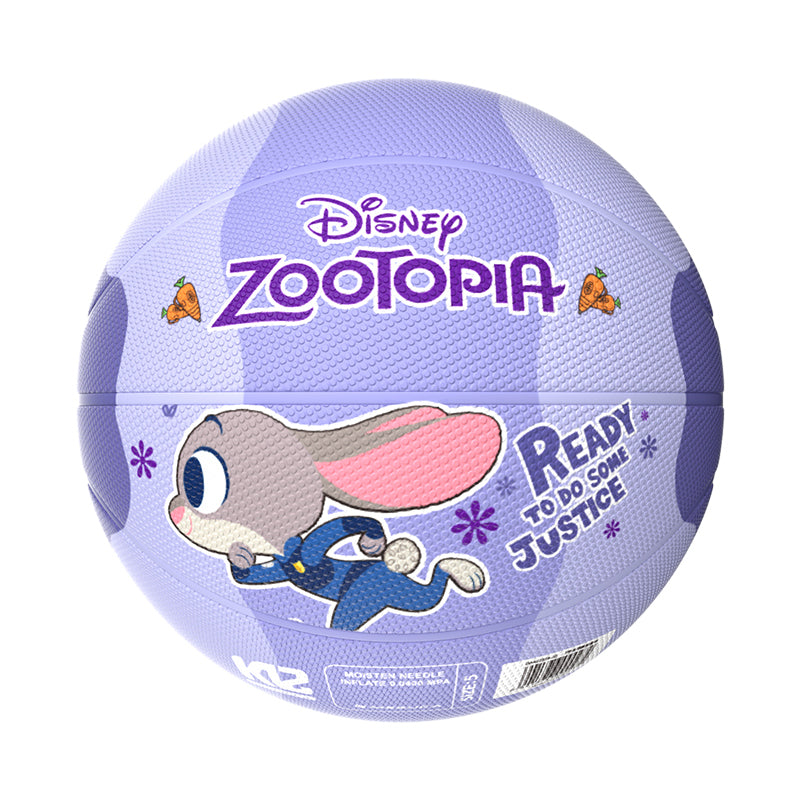 Disney Lotso Judy Basketball For Children Size5 Ball Training High Elastic And Wear-resistant Rubber Basketball 22325
