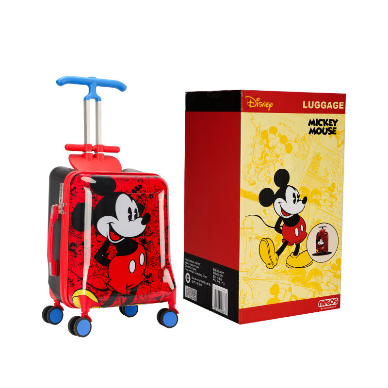 Disney MICKEY Cartoon Cute 20'' Ride On Suitcase Luggage DH41199-A