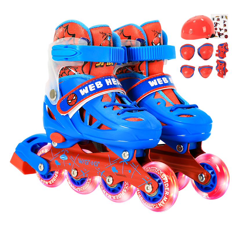 Marvel Spiderman  Kids Skate Combo set 22840