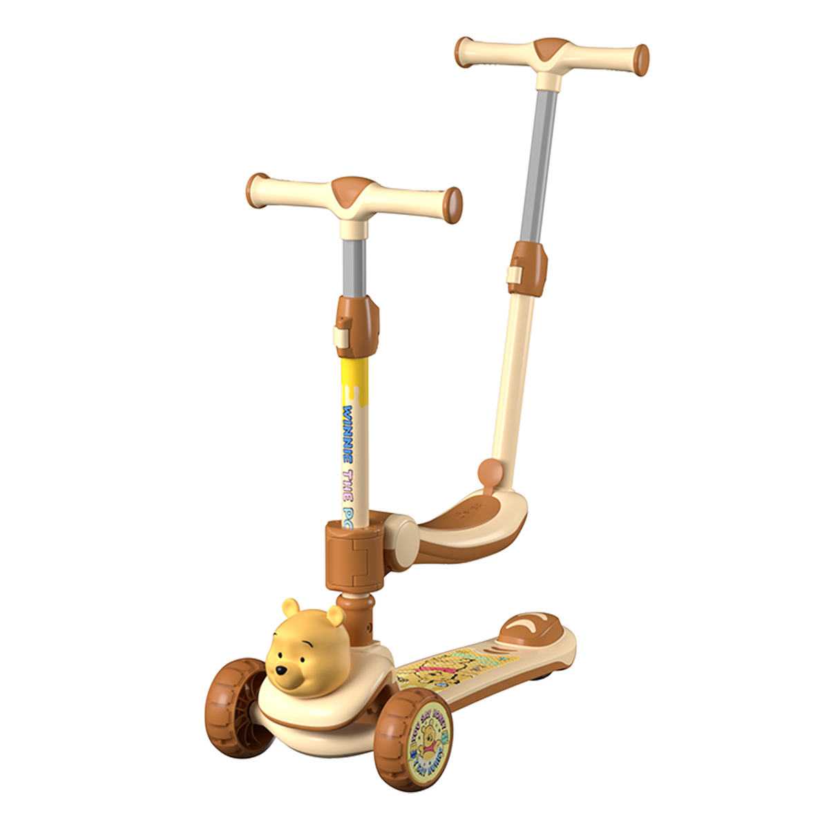 Disney  Winnie the Pooh 3D Kids Scooter 2in1/ 3in1  22932