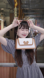 ギャラリービューアDisney Mickey Fashion Lady Bag DHF22695-Aに読み込んでビデオを見る

