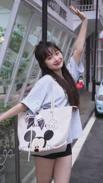 Load and play video in Gallery viewer, Disney Daisy Mickey Mouse PU High-capacity Shoulder Bag 22663
