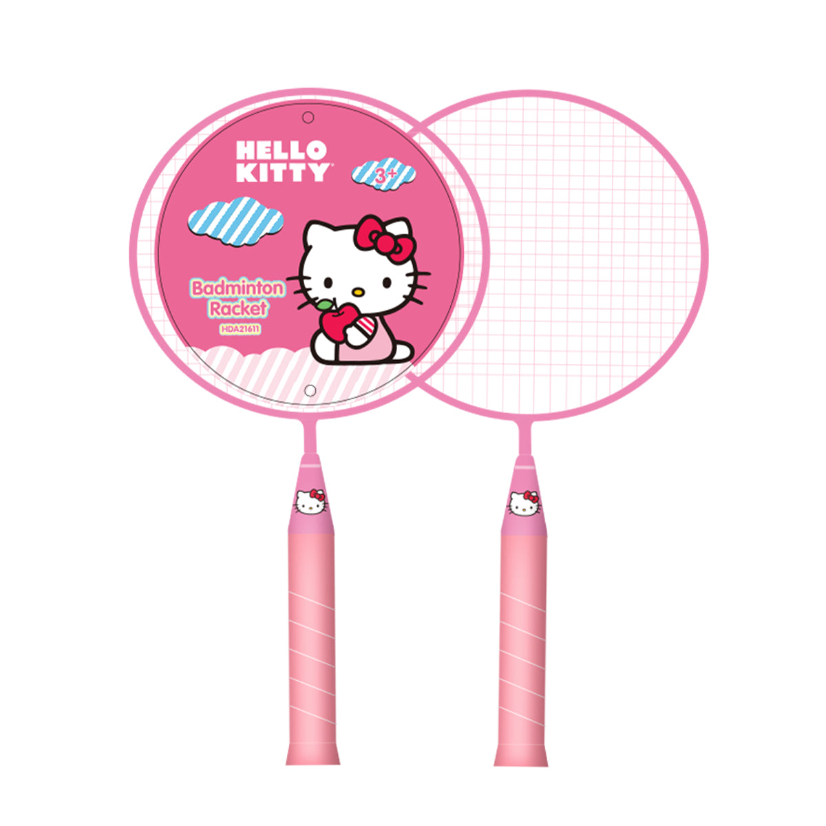 HELLO KITTY HDA21063 KIDS BADMINTON RACKET SET