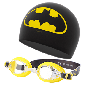 DC Batman 2022 Swim goggles swim cap swim mask kickboard float board swim trainer bag armband quick dry towel phone case swim combo set