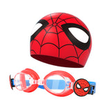 Load image into Gallery viewer, Marvel Spiderman 2022 Swim goggles swim cap swim mask kickboard float board swim trainer bag swim combo set
