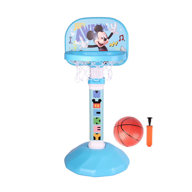 Disney basketball stand height adjustable durable strong basketball board children toys indoor outdoor games