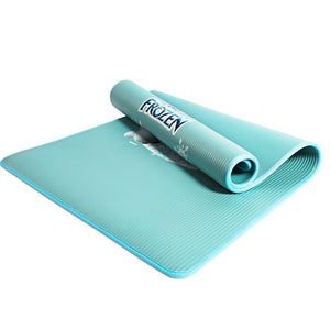 Disney NBR yoga mat with fabric binding soft Extra Thick Yoga Mat for Women Men Kids, Workout Mat with Carrying Strap for Yoga, Pilates and Floor Exercises