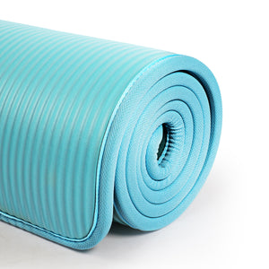 Disney NBR yoga mat with fabric binding soft Extra Thick Yoga Mat for Women Men Kids, Workout Mat with Carrying Strap for Yoga, Pilates and Floor Exercises