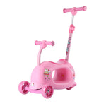 Load image into Gallery viewer, Disney Marvel Hello Kitty 21519 Multi-functional 4 in 1 scooter
