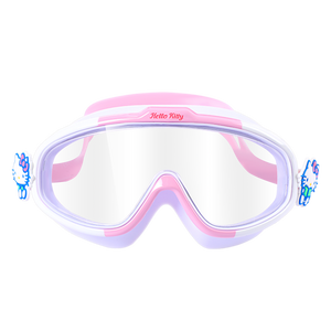 Hello Kitty 2022 Swim goggles swim cap swim mask kickboard float board swim trainer bag armband quick dry towel phone case swim combo set