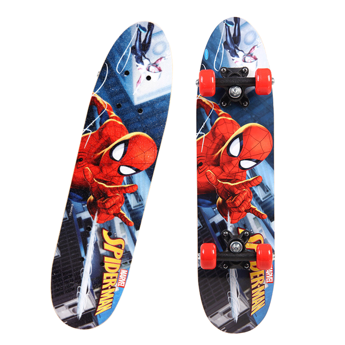 Disney Frozen Elsa Marvel Spiderman Avengers 24 inch Wood Skateboard